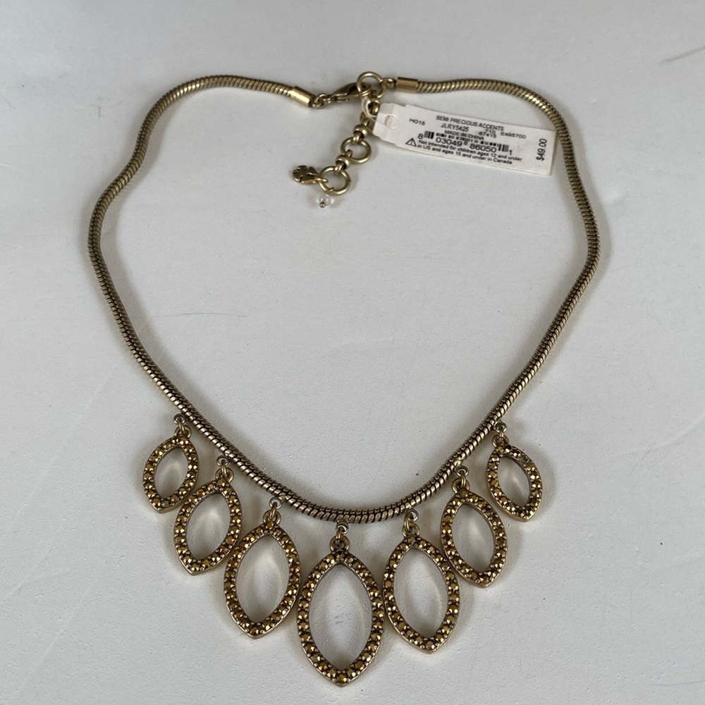 NWT* Lucky Brand Pendant Drops Necklace *MISSING 1 Stone